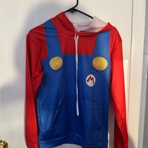 Kids Red and Blue Costume Hoodie